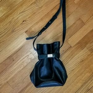 Lisa Loren Belted Bucket Crossbody